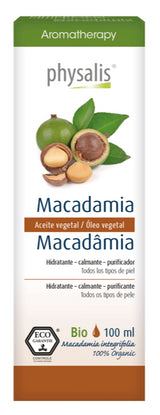 Aceite Vegetal de Macadamia · Physalis · 100 ml