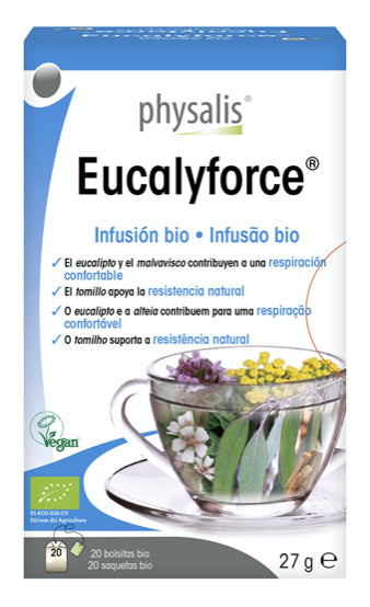 Eucalyforce Infusión · Physalis · 20 filtros