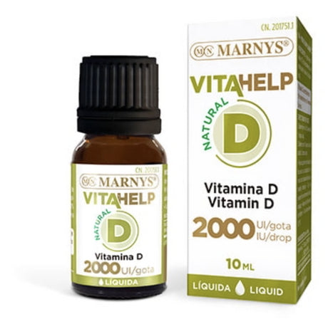 Vitahelp - Vitamina D3 Líquida 2.000 UI · Marnys · 10 ml