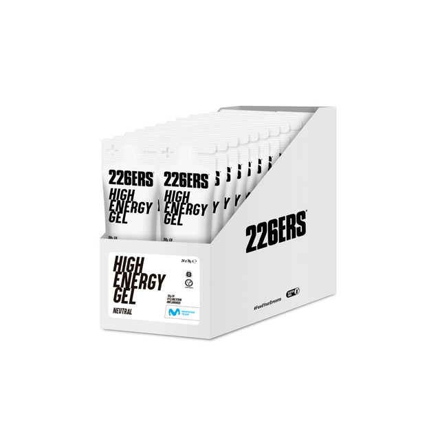 Pack High Energy Gel Neutro · 226ERS · 24×76 gramos