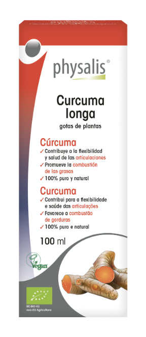 Tintura de Cúrcuma · Physalis · 100 ml