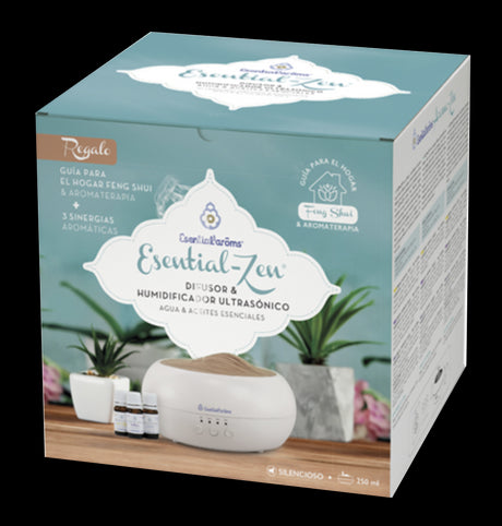 Difusor & Humidificador Ultrasónico Esential-Zen · Esential'Aroms