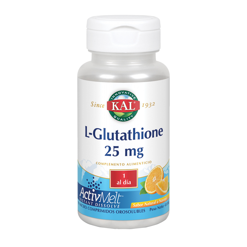 glutathione propiedades L-Glutathione 25 mg · KAL · 90 comprimidos – Herbolario Salud Natural L Glutathione Injection Price