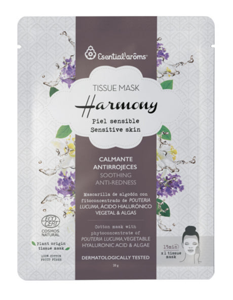 Tissue Mask Harmony - Piel Sensible · Esential'Aroms · 1 unidad