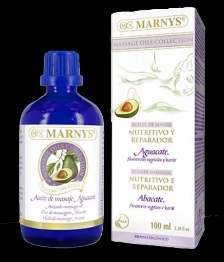 Aceite de Masaje de Aguacate · Marnys · 100 ml