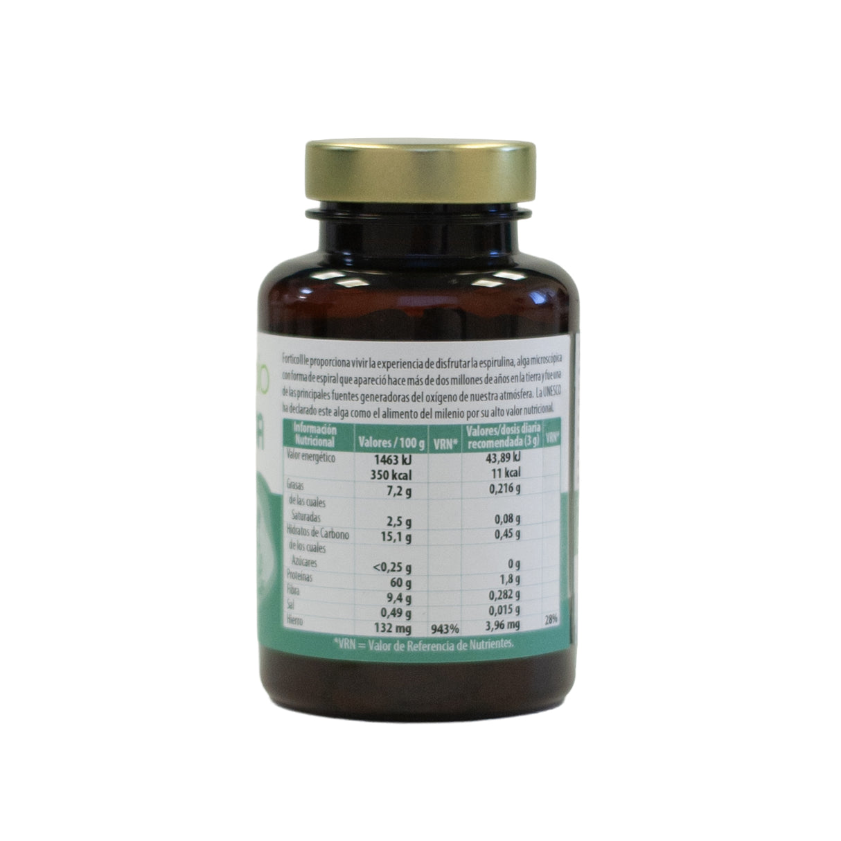 Experience Espirulina Bio · Forticoll · 180 comprimidos