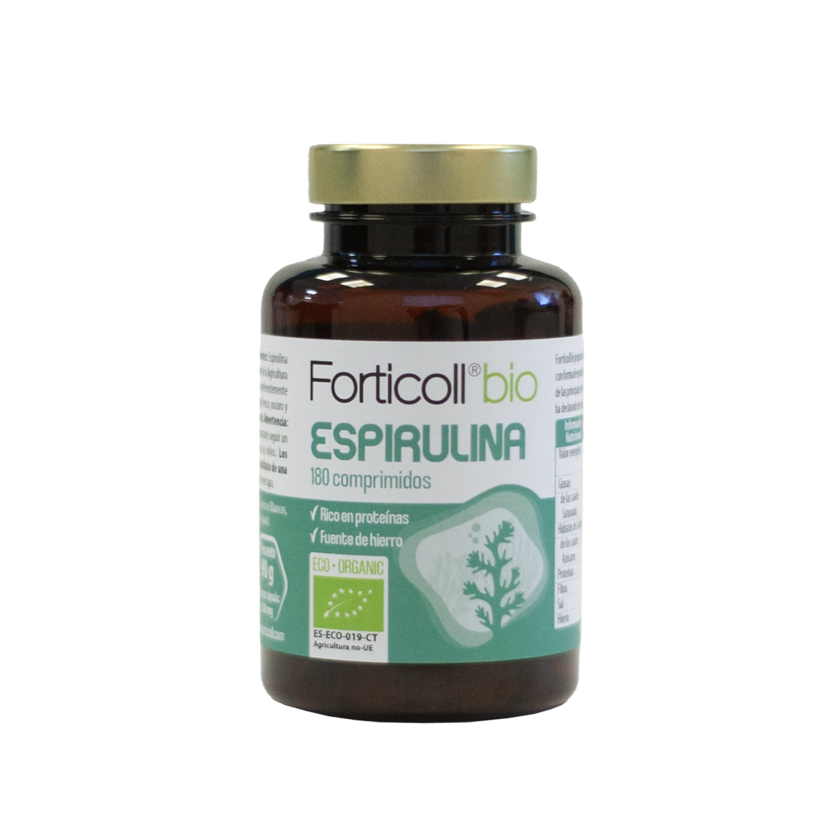 Experience Espirulina Bio · Forticoll · 180 comprimidos