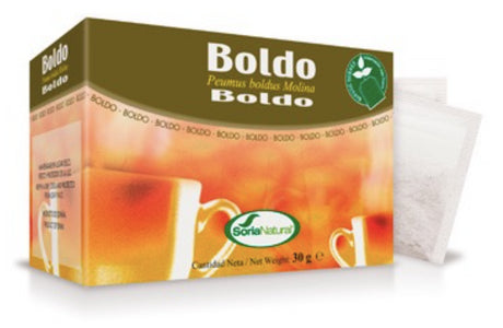 Boldo Infusión · Soria Natural · 20 filtros