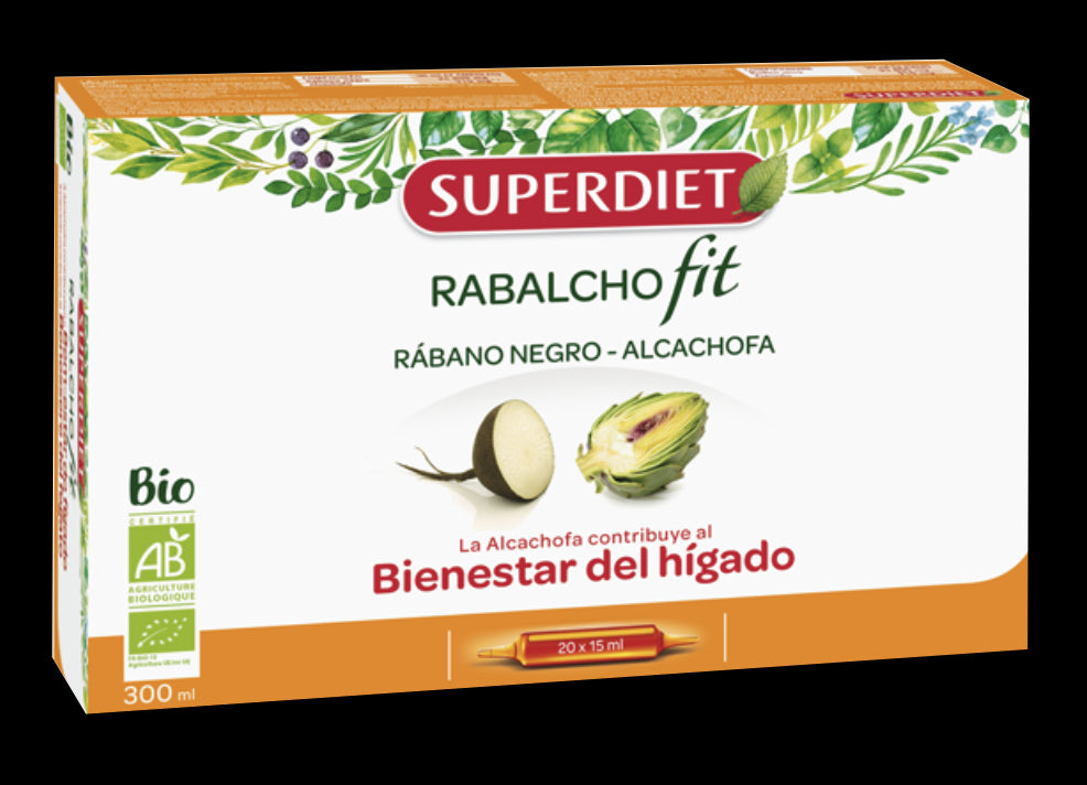 Rabalchofit BIO · Superdiet · 20 ampollas