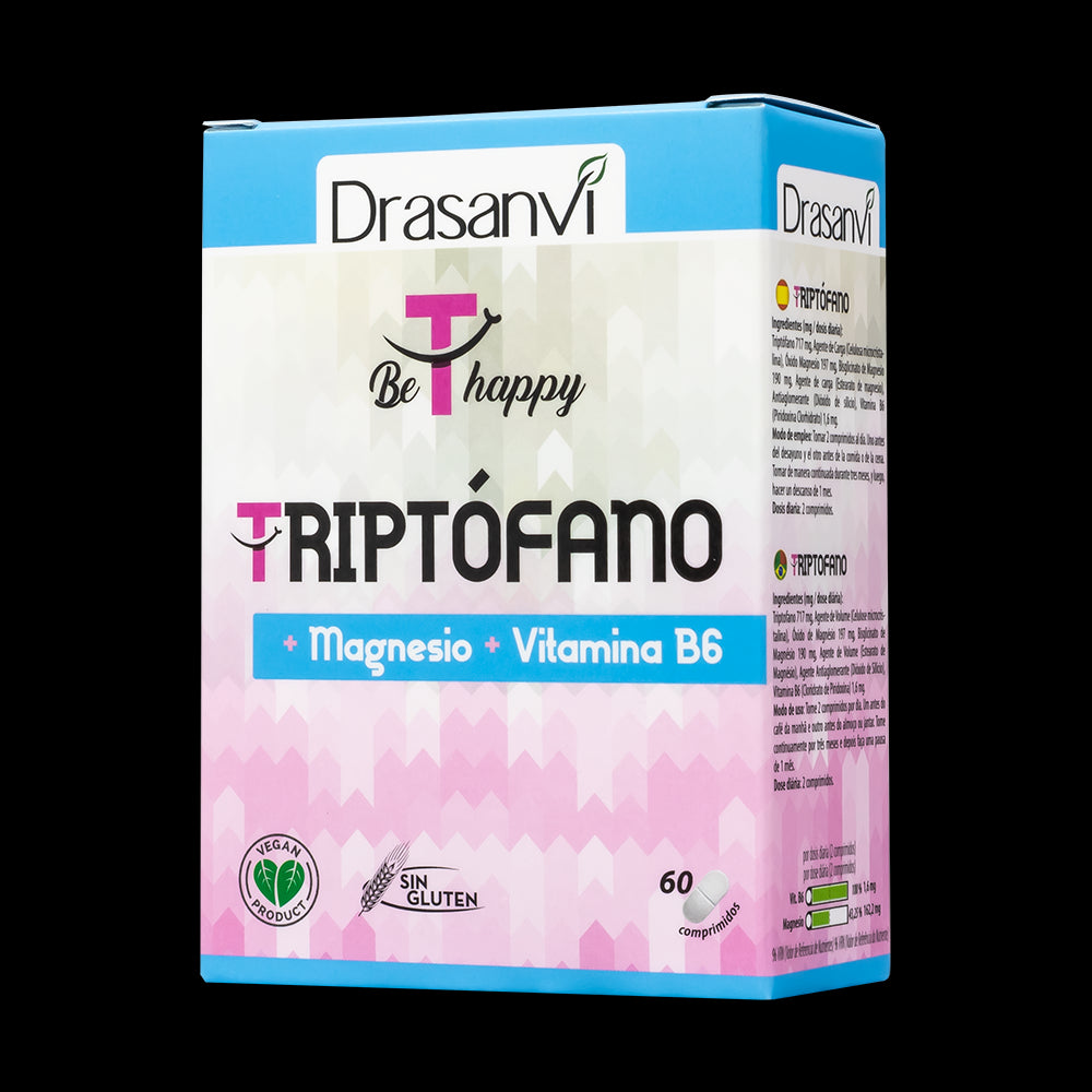 Triptofano + Magnesio + Vitamina B6 · Drasanvi · 60 comprimidos