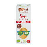 Bebida de Soja Sin Azúcar Bio · Ecomil · 1 litro