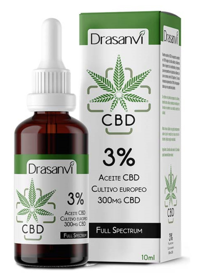 Aceite CBD 3% 300 mg · Drasanvi · 10 ml