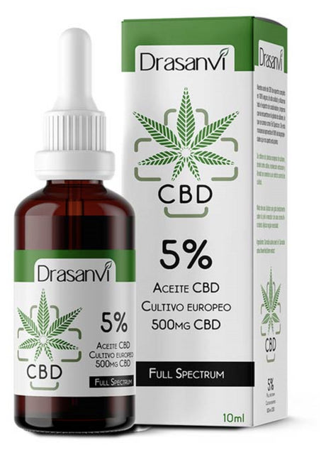 Aceite CBD 5% 500 mg · Drasanvi · 10 ml