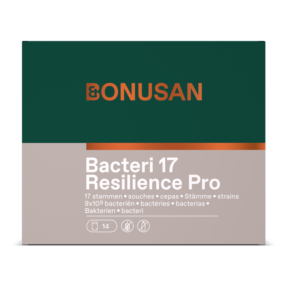 Bacteri 17 Resilience Pro · Bonusan · 14 sobres