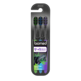 Cepillo Dental Black · Biomed · Pack de 3 unidades