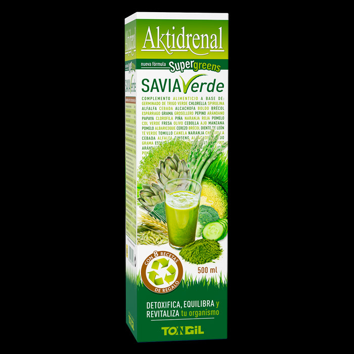 Aktidrenal Savia Verde · Tongil · 500 ml