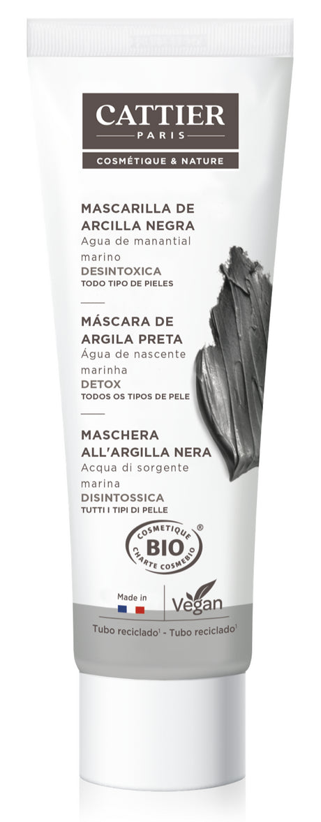 Mascarilla de Arcilla Negra · Cattier · 100 ml