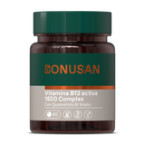 Vitamina B12 activa 1500 Complex · Bonusan · 90 comprimidos