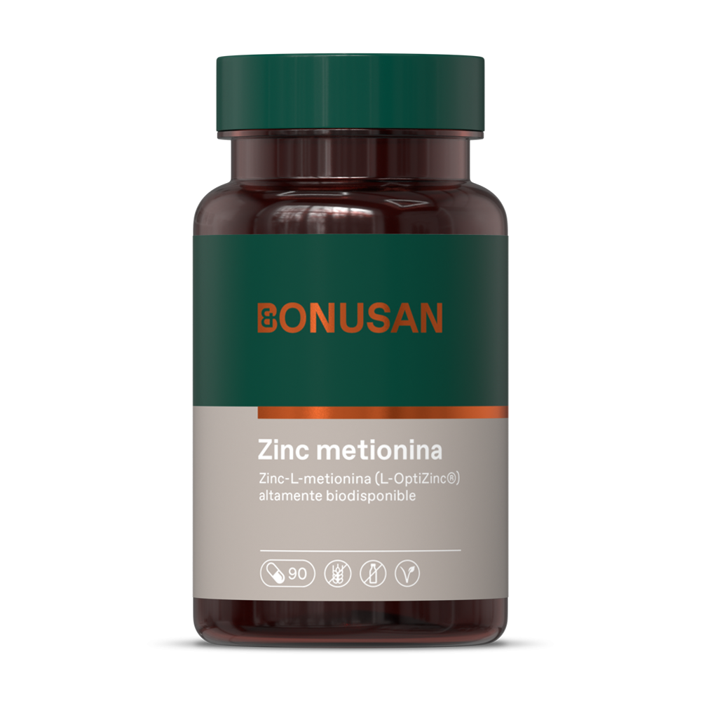 Zinc Metionina · Bonusan · 90 cápsulas