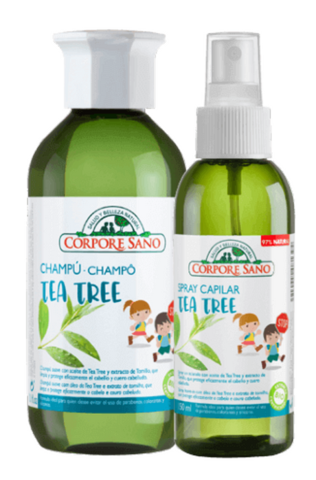 Pack Tea Tree - Champu & Loción · Corpore Sano · 300 + 150 ml