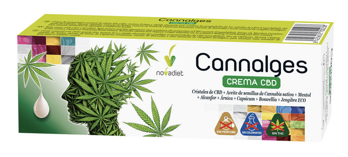 Cannalges Crema CBD · Nova Diet · 60 ml