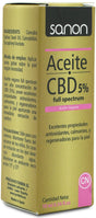 Aceite CBD 5% · Sanon · 10 ml