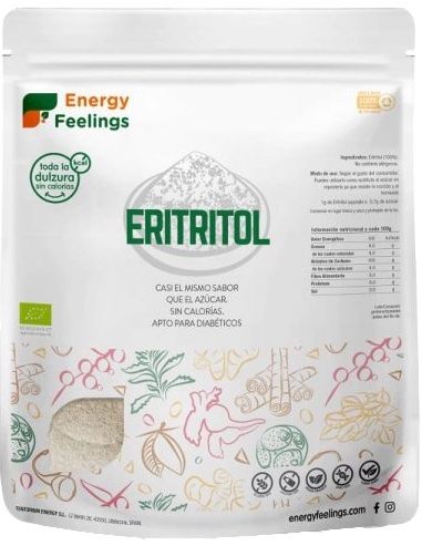 Eritritol en Polvo Bio · Energy Feelings · 1 kg