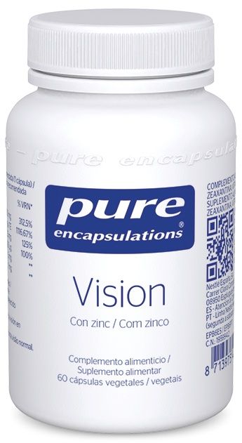 Visión · Pure Encapsulations · 60 cápsulas