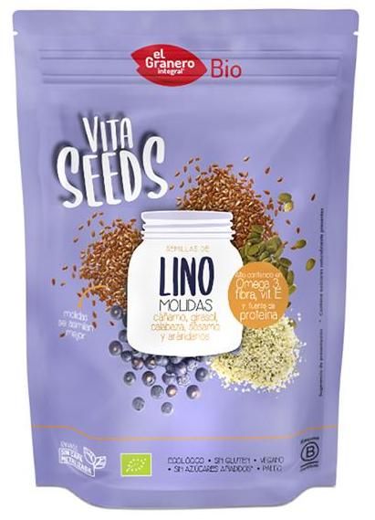 Vitaseeds 5 Semillas y Arándanos · El Granero Integral · 300 gramos