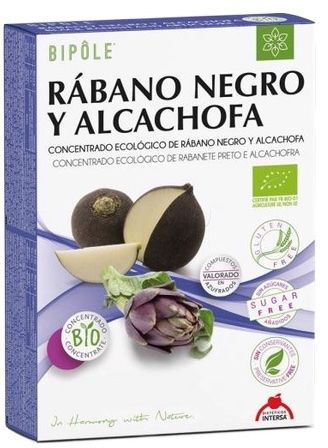 Bipole Rabano Negro y Alcachofa · Dietéticos Intersa · 20 ampollas