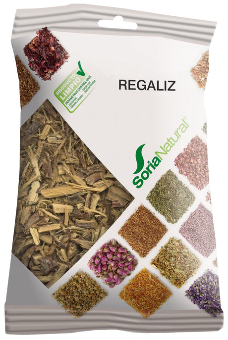 Regaliz en Bolsa · Soria Natural · 60 gramos