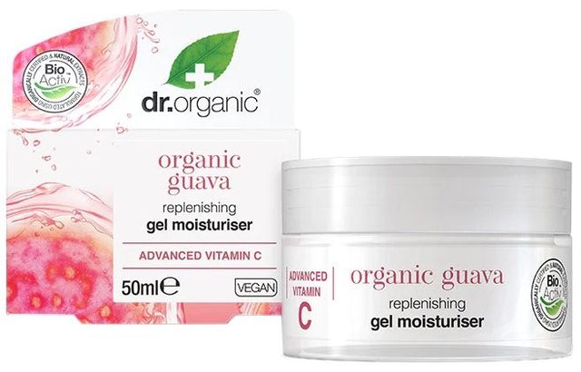 Gel Hidratante Regenerador de Guayaba · Dr Organic · 50 ml