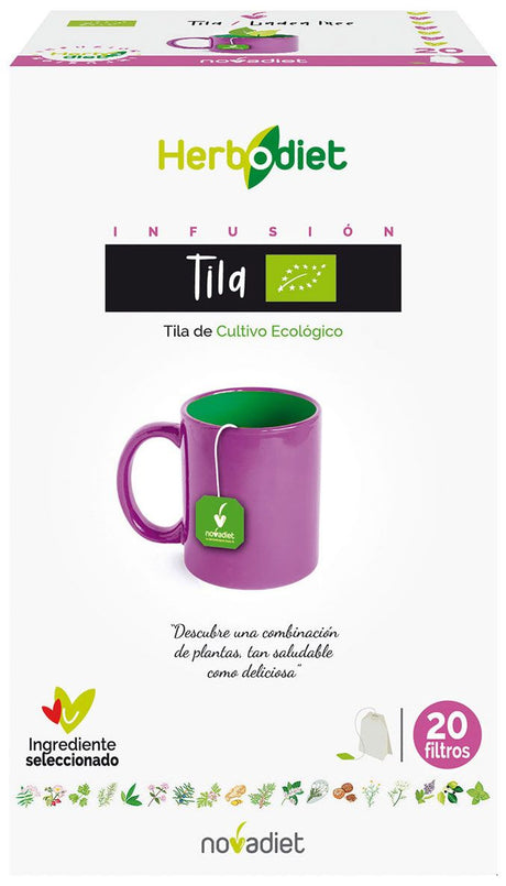 Herbodiet Tila Eco · Nova Diet · 20 filtros