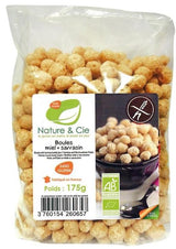 Bolitas de Trigo Sarraceno con Miel Sin Gluten Bio · Nature & Cie · 175 gramos
