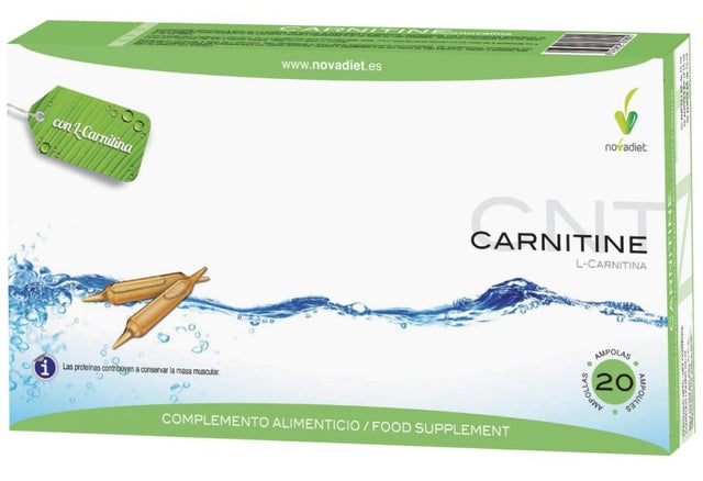 ampollas de l carnitina L-Carnitina · Nova Diet · 20 ampollas – Herbolario Salud Natural ampollas de l carnitina L-Carnitina · Nova Diet · 20 ampollas – Herbolario Salud Natural
