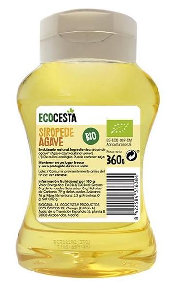 Sirope de Agave Bio · Ecocesta · 360 gramos – Herbolario Salud Natural