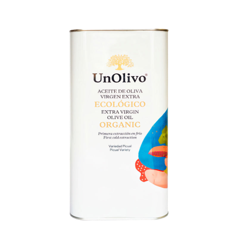 Aceite de Oliva Virgen Extra Ecológico Lata · UnOlivo · 2 litros