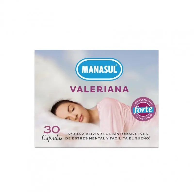 Valeriana Forte · Manasul · 30 cápsulas