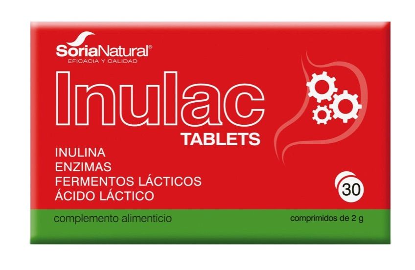Comprar Inulac Tablets · Soria Natural · 30 comprimidos – Herbolario ...