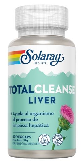 Total Cleanse Liver · Solaray · 60 cápsulas
