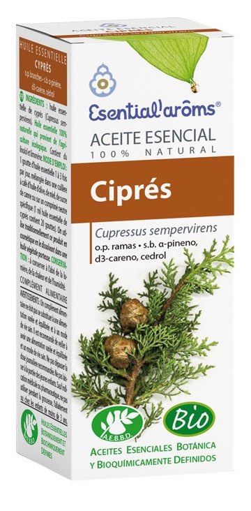 Aceite Esencial Ciprés Bio · Esential'Aroms · 10 ml