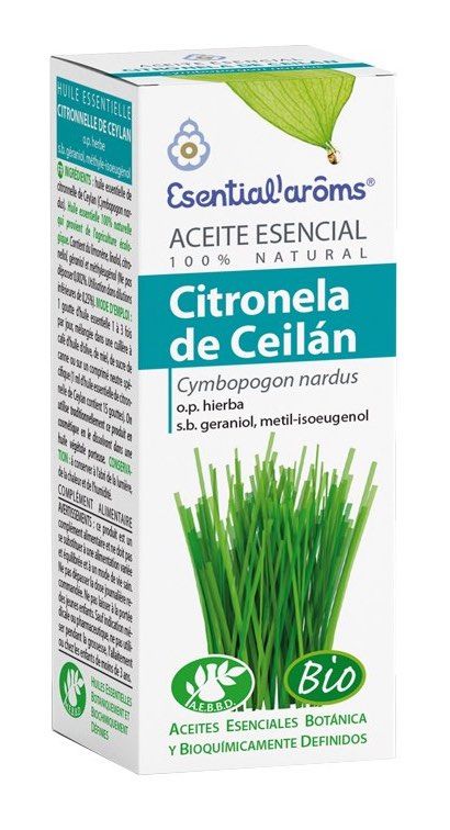 Aceite Esencial de Citronela de Ceilán Bio · Esential'Aroms · 10 ml