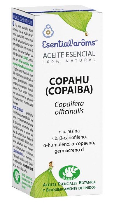 Aceite Esencial de Copahu (Copaiba) · Esential'Aroms · 10 ml