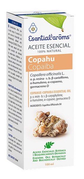 Aceite Esencial de Copahu (Copaiba) · Esential'Aroms · 100 ml