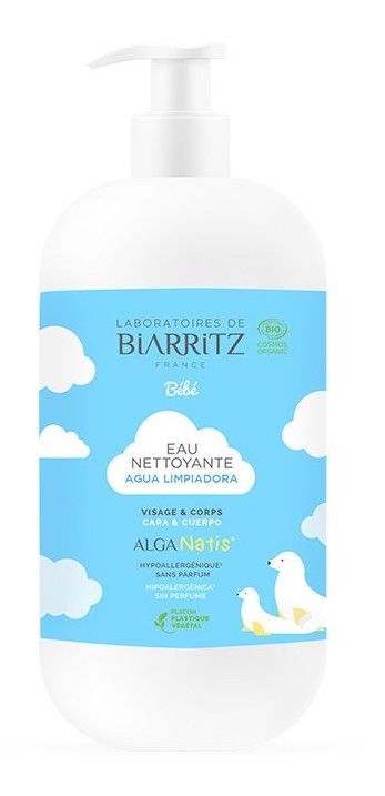 Agua Limpiadora Bebé · Alga Natis · 500 ml