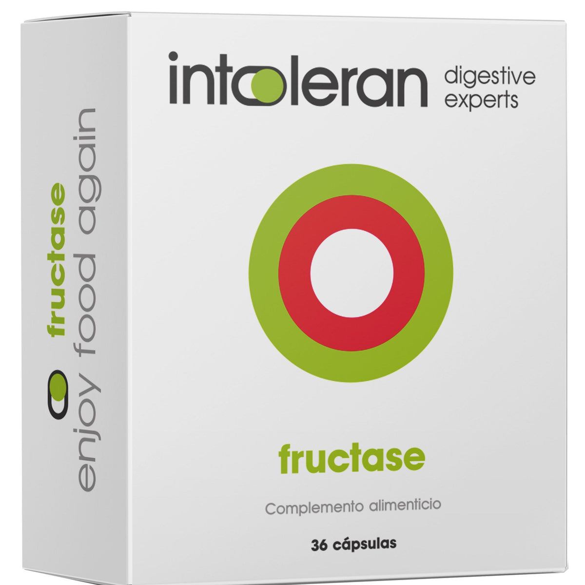Fructase · Intoleran · 36 cápsulas – Herbolario Salud Natural