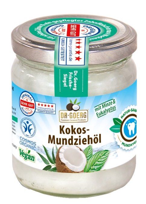 Enjuague Bucal de Aceite de Coco Bio · Dr. Goerg · 180 ml