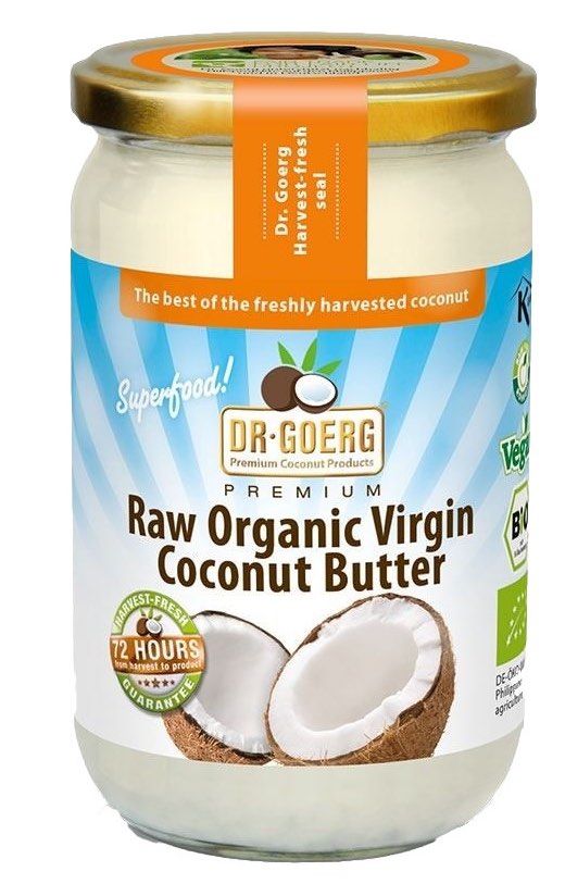 Pulpa de Coco Premium Bio · Dr. Goerg · 200 gramos