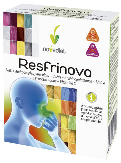Resfrinova · Nova Diet · 12 sticks