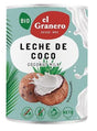 Leche de Coco Bio · El Granero · 400 ml